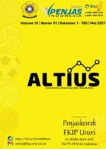 Cover Jurnal Altius