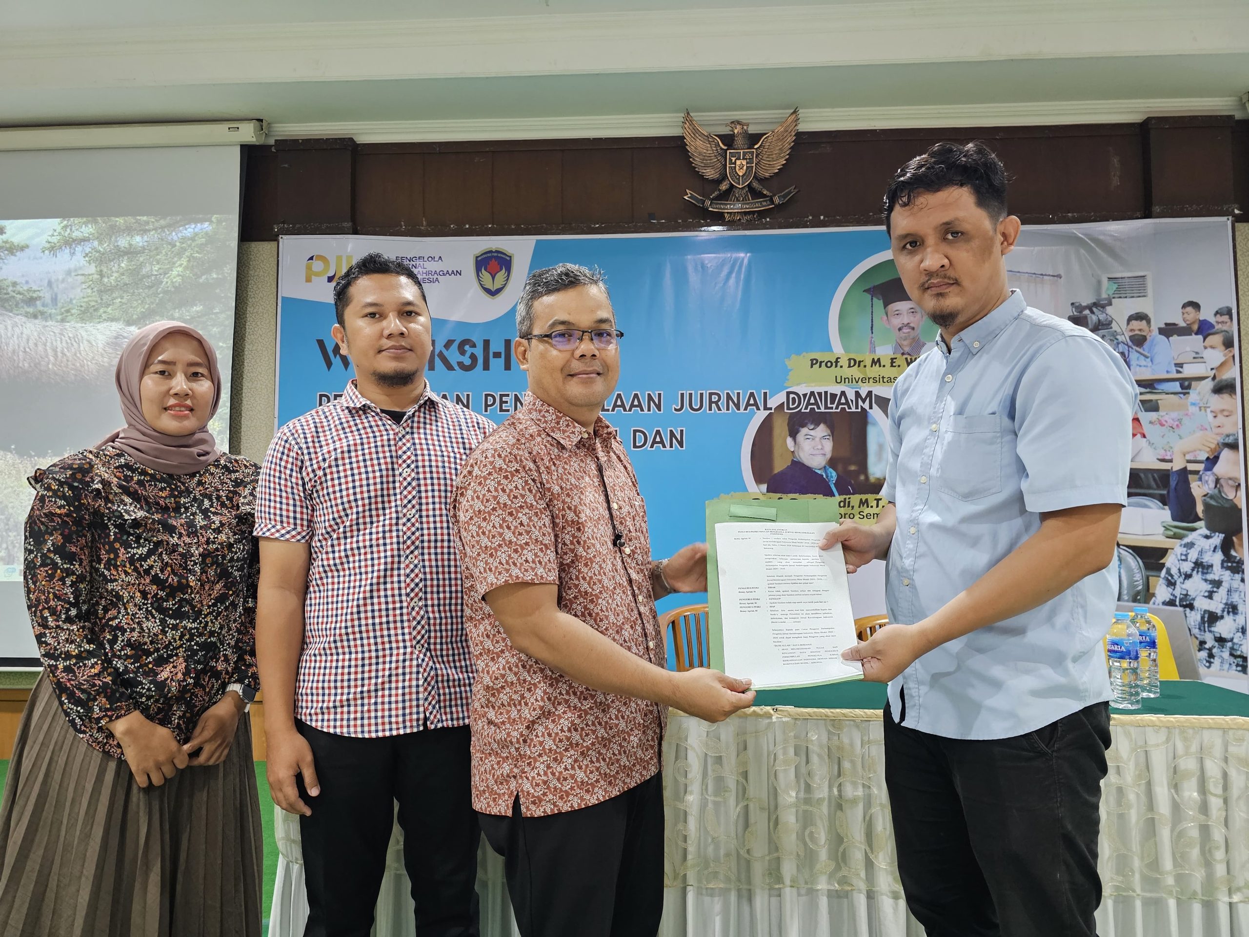 Perkumpulan Pengelola Jurnal Keolahragaan Indonesia (PJKI) sukses menggelar Musyawarah Nasional (MUNAS) untuk pertama kalinya